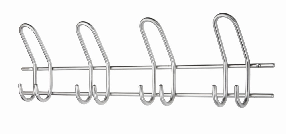 Millex Elegant 3 knagerække stor rustfri 16 x 44 cm