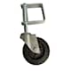 Svalk svingbart støttehjul fjederbelastet Ø100 mm