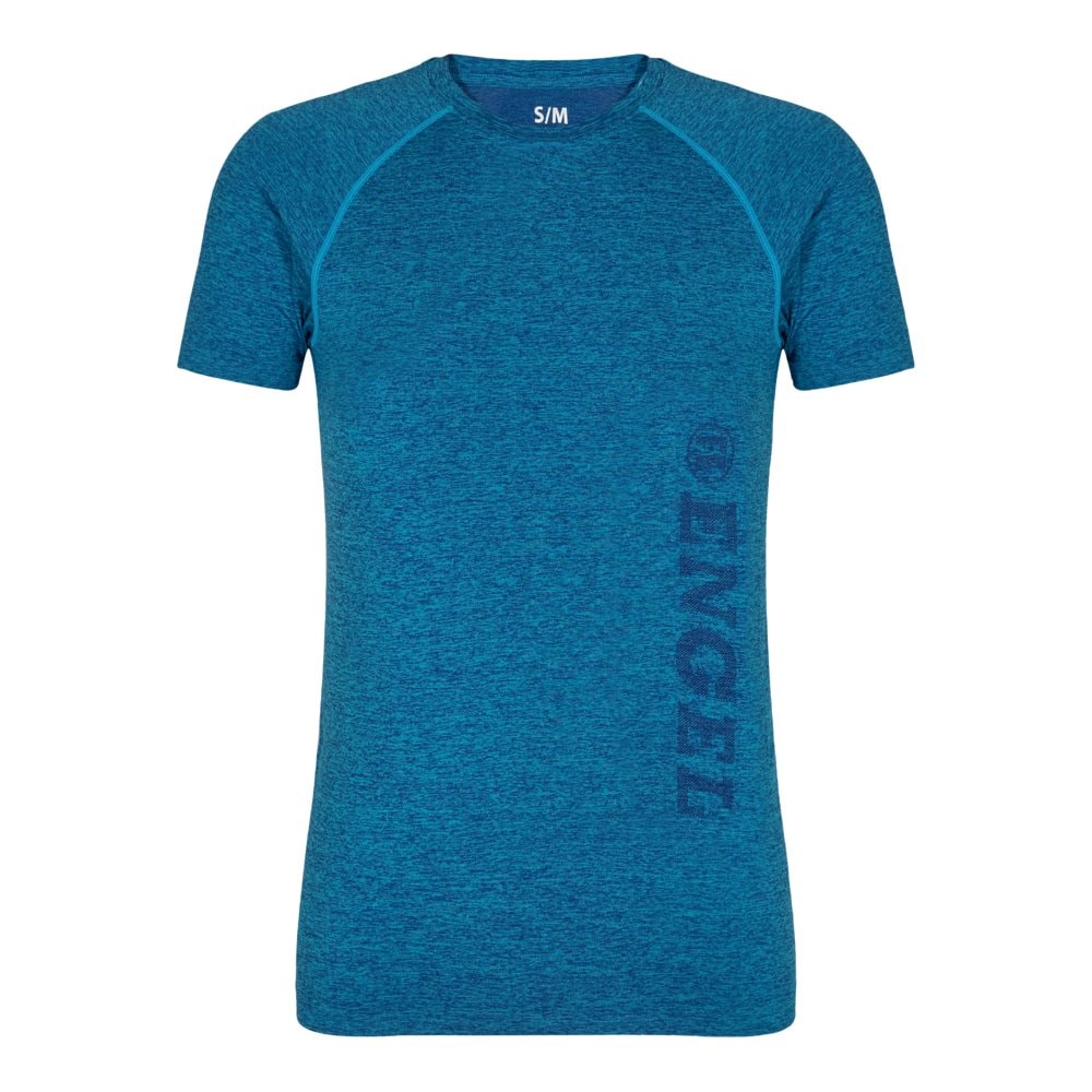 Engel X-treme t-shirt turkis blå melange str. 2XL/3XL
