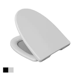 Nortiq iSeat toiletsæde hvid med soft close og take off 42,6 x 36,1 cm