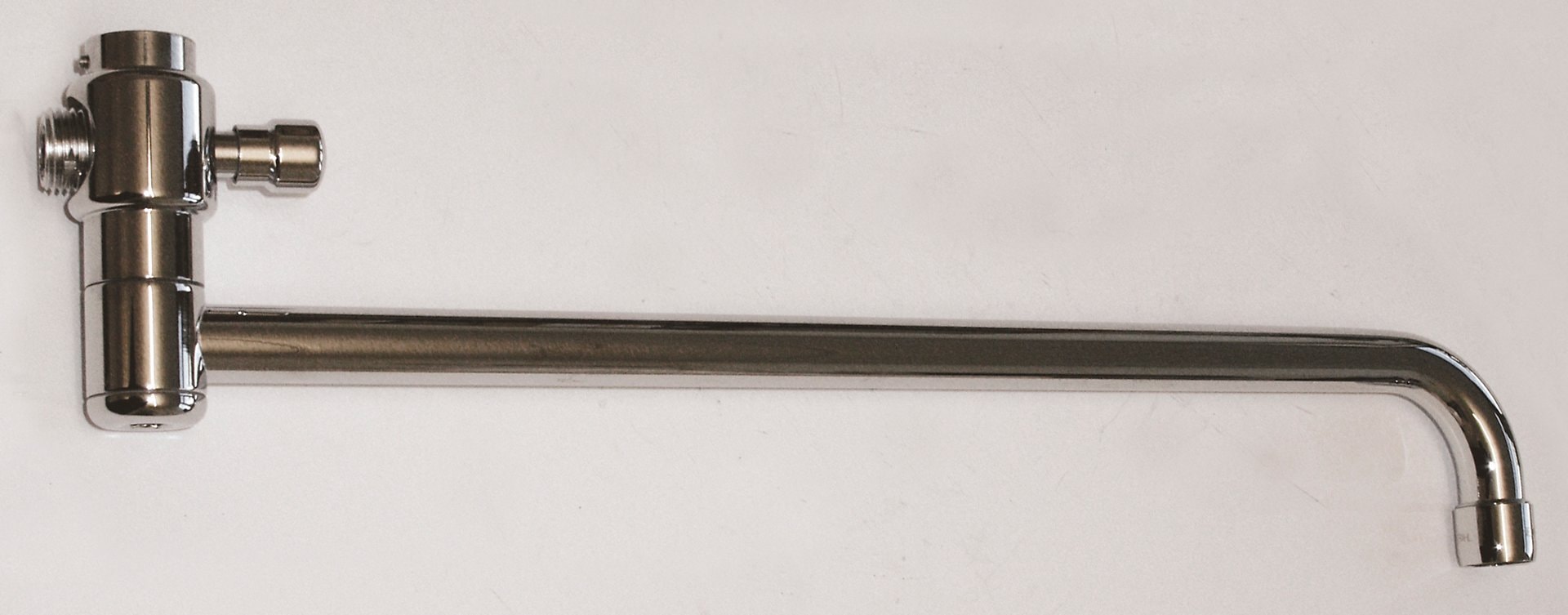 Ideal Standard tud med omskifter krom 400 mm, tidl. Børma