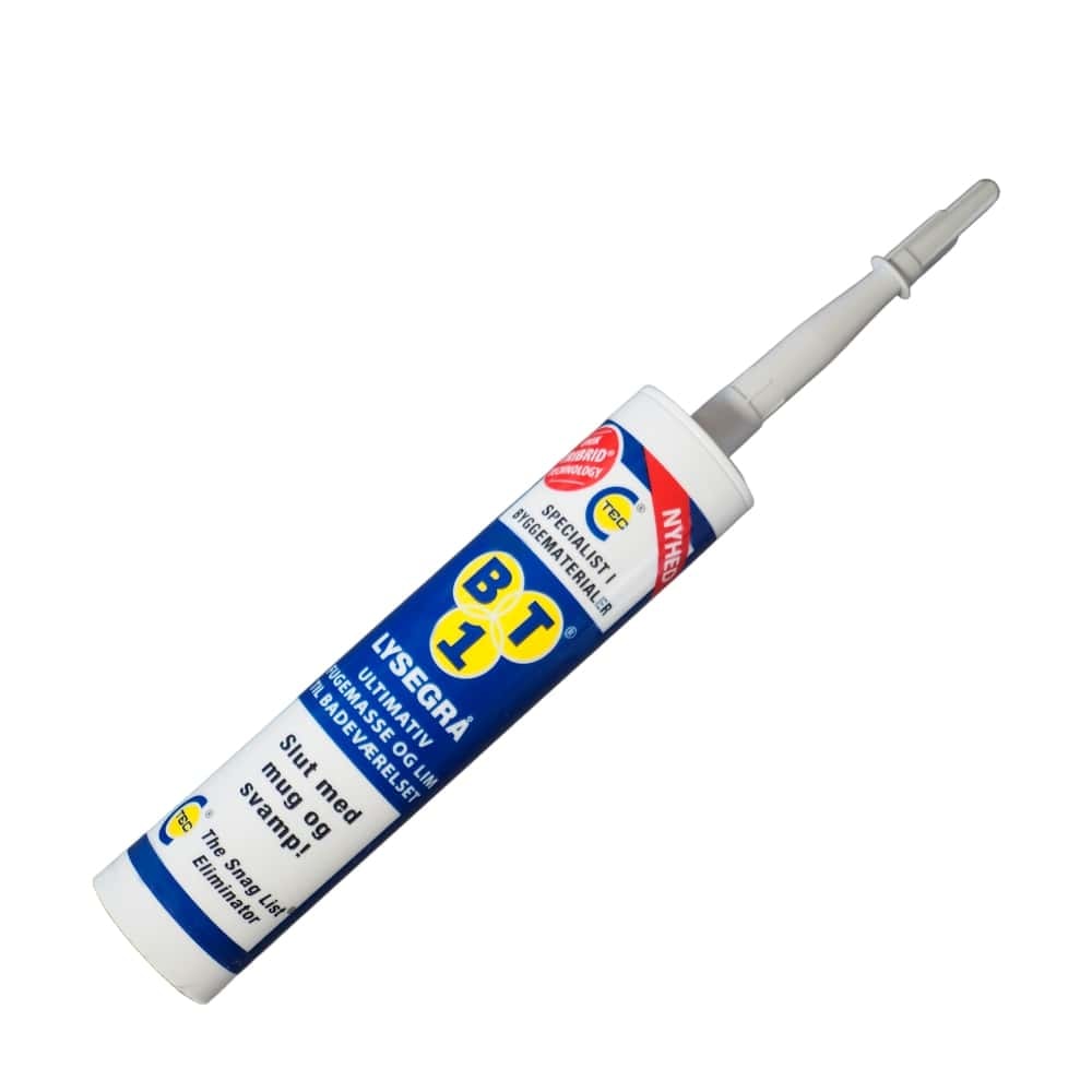 BT1 fugemasse / lim polymer lys grå 290 ml