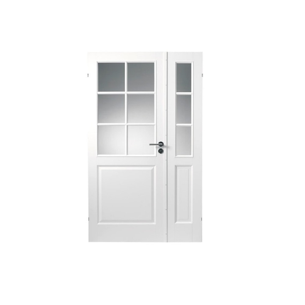 Swedoor Clever-Line Style SP6+SP3 dobbelt dør 40 mm med glas