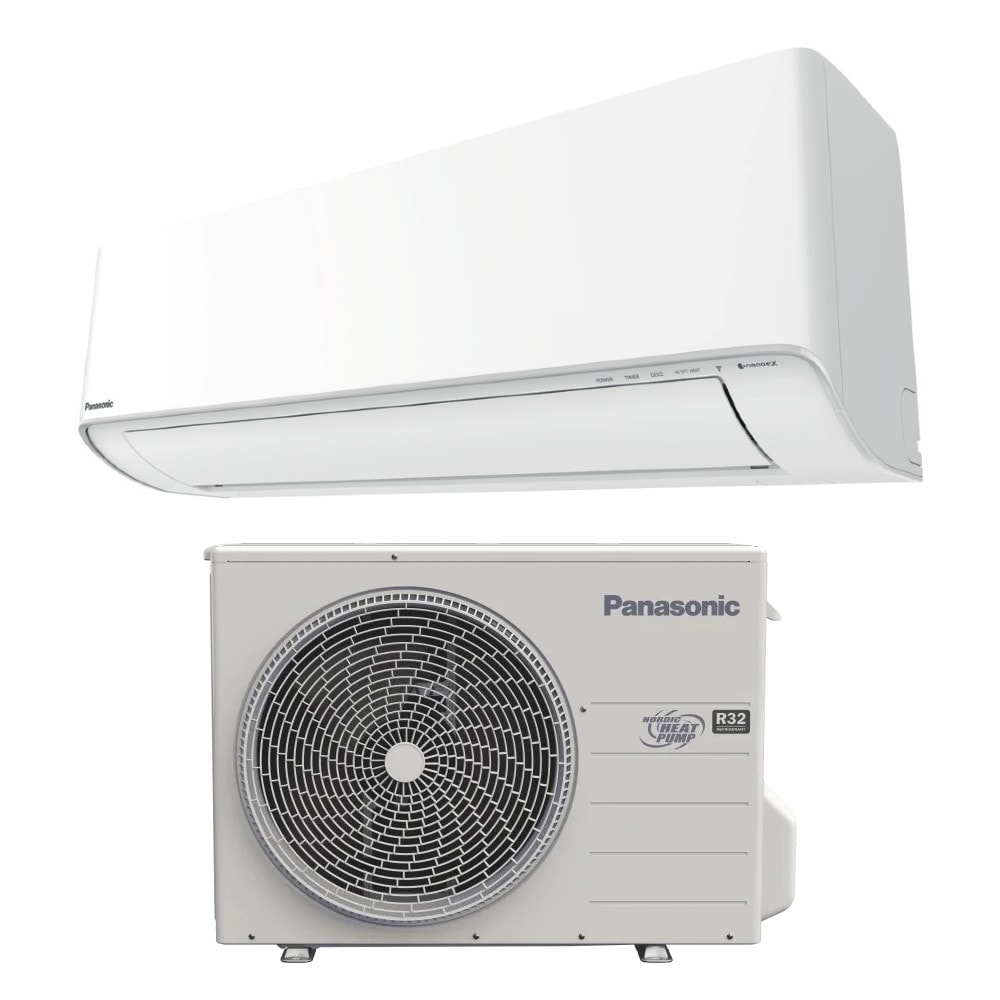 Panasonic NZ25YKE Etherea varmepumpe A++ rum fra 15 - 125 m2 inkl. wifi