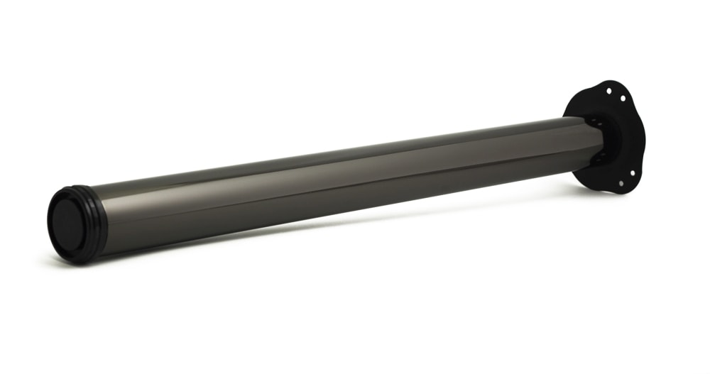 Habo Bordben Rund Sort nikkel Ø:60 x 870 mm