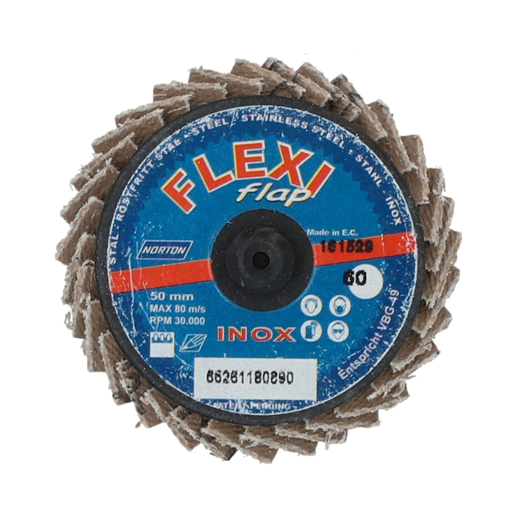 Norton Lamelrondel Mini Flexi Flapdiscs 50 mm 60K