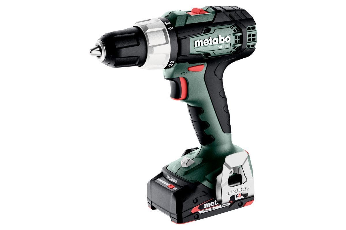 Metabo slagboremaskine SB 18 L med 2x2Ah batterier og lader