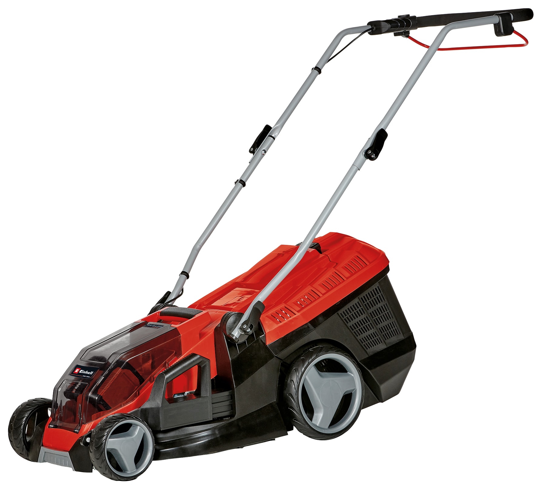 Einhell GE-CM 36/36 18V Li plæneklipper med 2 x 4,0 Ah batterier og lader 36 cm