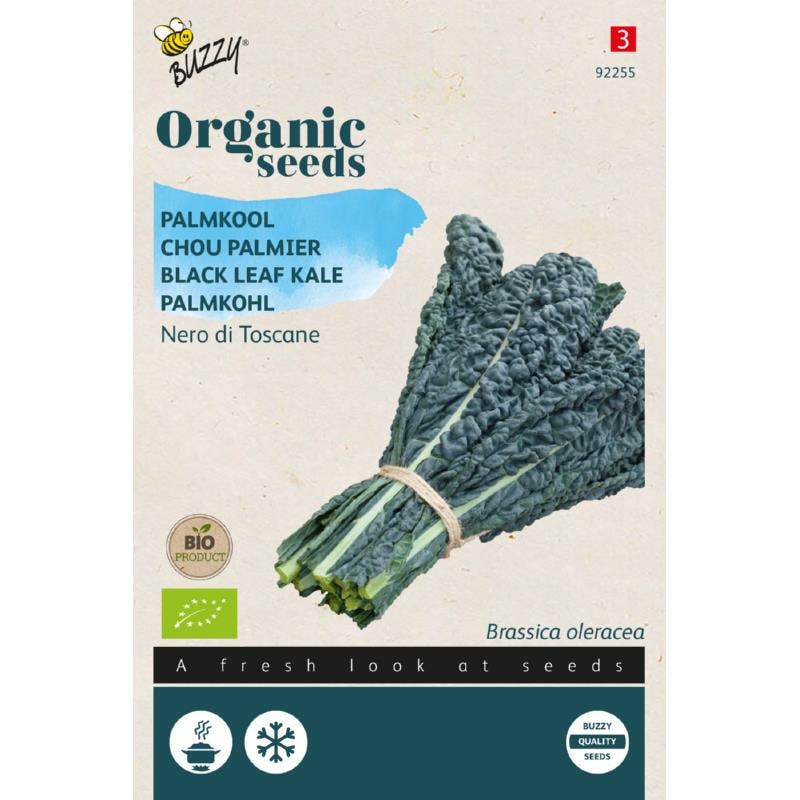 Buzzy Organic palmekål Nero di Toscana økologiske frø