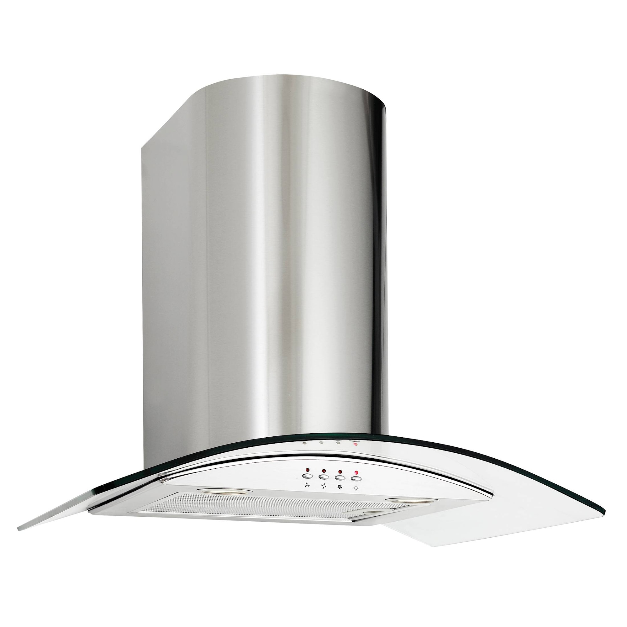 Scandomestic EMV 602 væghængt emhætte rustfri 60 x 50 cm