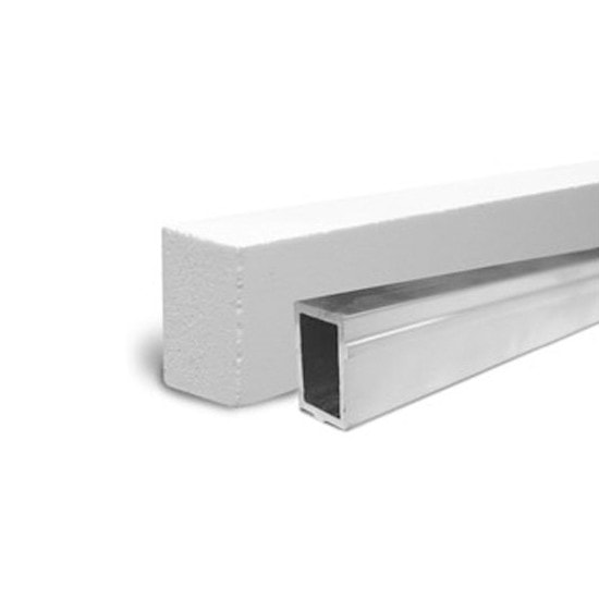 Plastmo TwinLite forhøjelsesprofil til 10 og 16 mm termotagplader