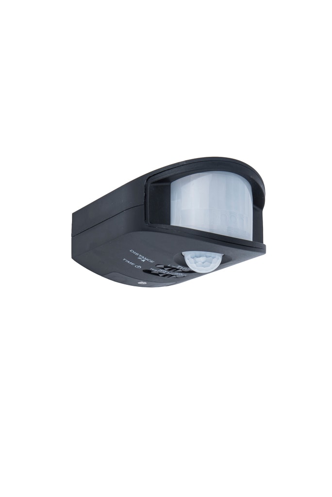 Lutec Torus PIR sensor i matsort/opal IP44