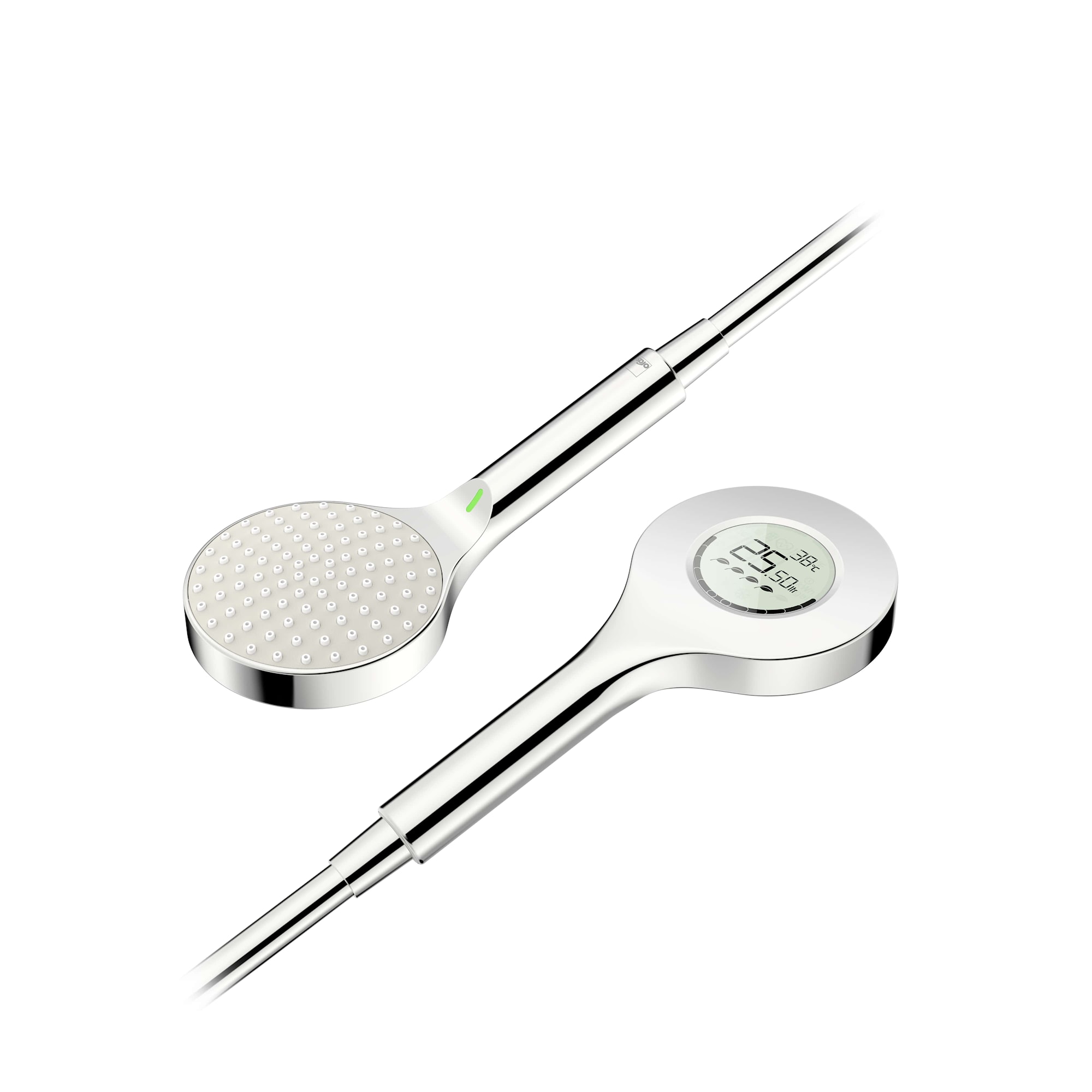 Oras Hydractiva Digital håndbruser i krom med bluetooth