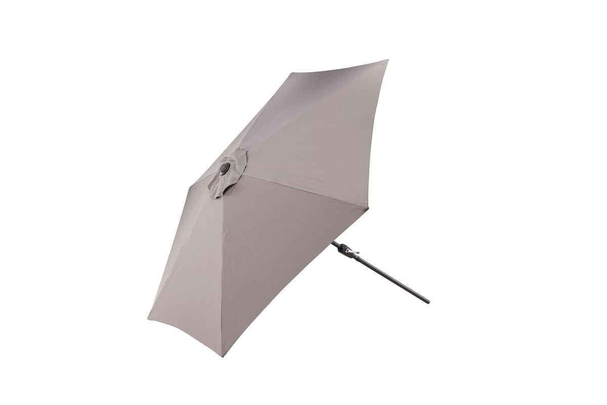 Venture Design Leeds parasol i grå Ø300 cm