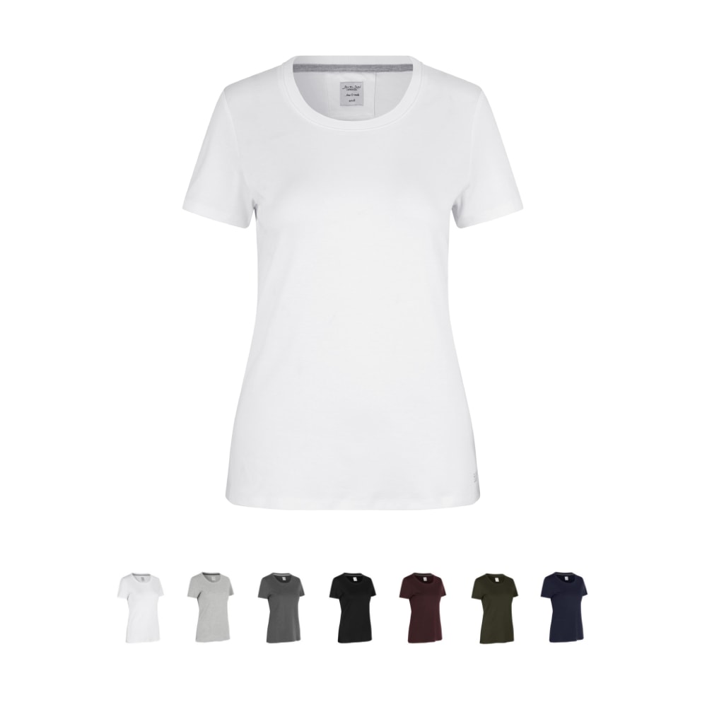 Seven Seas t-shirt O-hals dame hvid