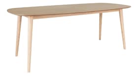House Nordic Carmona spisebord i hvidolieret egetræ 100 x 200 x 75 cm