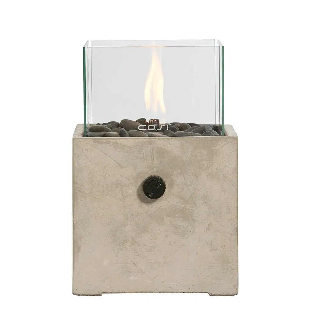 Cosi Cosiscoop Cement Square gaslanterne 20 x 20 x 30 cm
