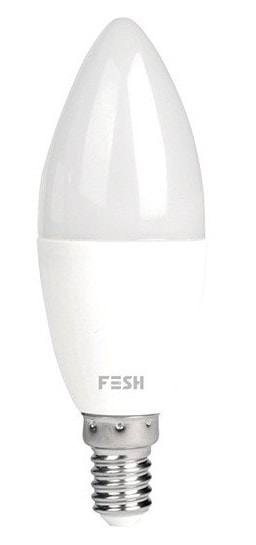 FESH Smart LED kertepære kold/varm E14 5W Ø37 mm