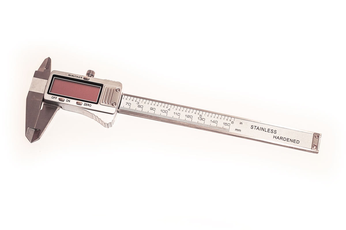 Hawk Skydelære 0-150 mm, Digital