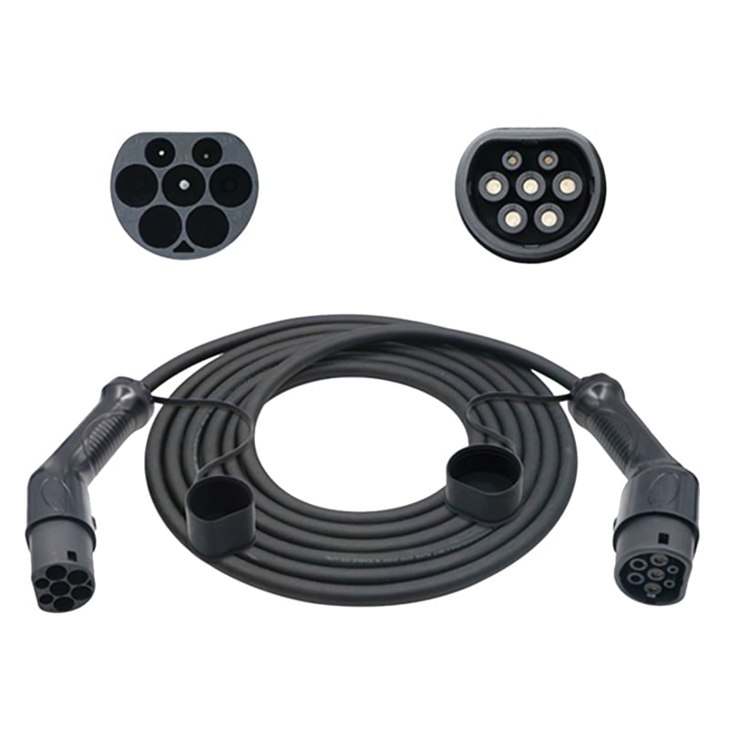 Sinox EV ladekabel mode 3 16A 3 faser 5 meter | Batterioplader | Batterier & Batterioplader