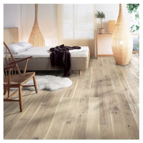 Kährs Eg Garmisch parketgulv 1-stav hvidolieret 2,72 m2