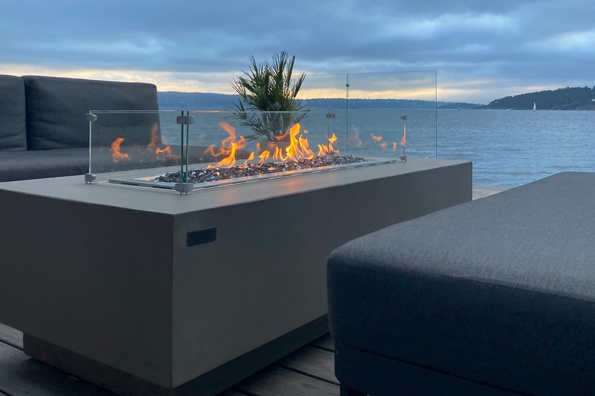 Elementi Granville ildbord 152 x 69 x H43 cm