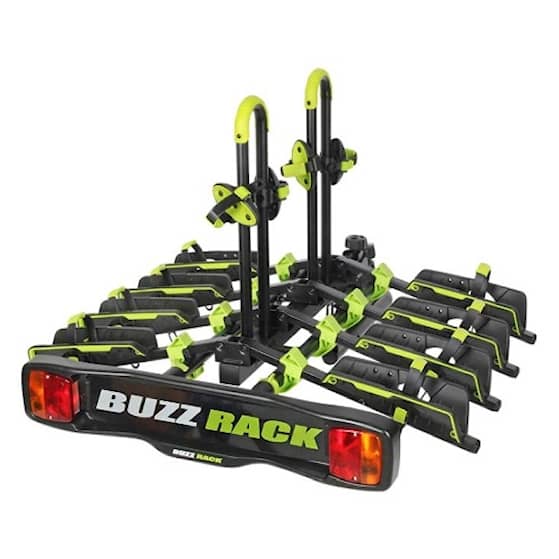 Buzzrack BuzzWing 4 cykelholder til anhængertræk 4 cykler