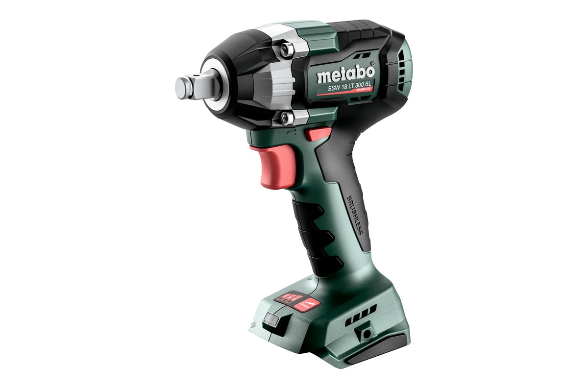 Metabo slagnøgle SSW 18 LT 300 BL 1/2" uden batteri og lader