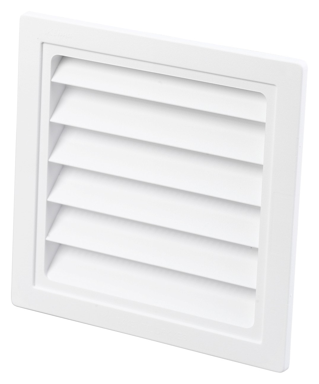 Duka jalousirist hvid plast 15x15 cm TYPE 63,3