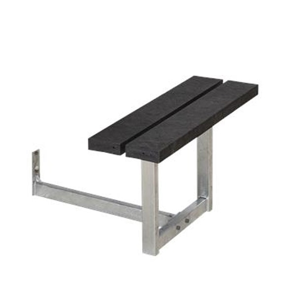 Plus Basic bord/bænkesæt påbygning RePlast sort