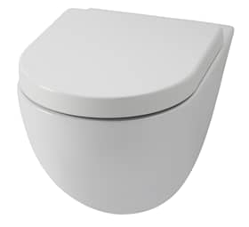 Lavabo File 2.0 Rimless væghængt toilet i mat sort porcelæn