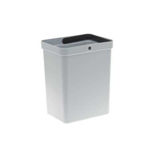 Affaldsspand 10 liter i grå 18 x 23 x 29 cm