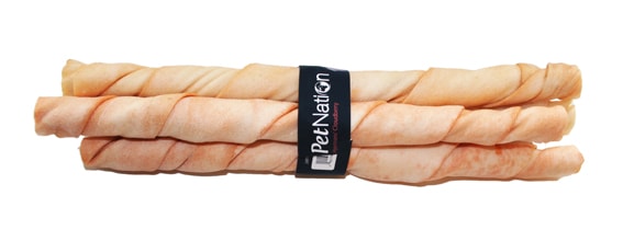 PetNation Tygge-Twister 18x250mm Hjortebær 5-pakke