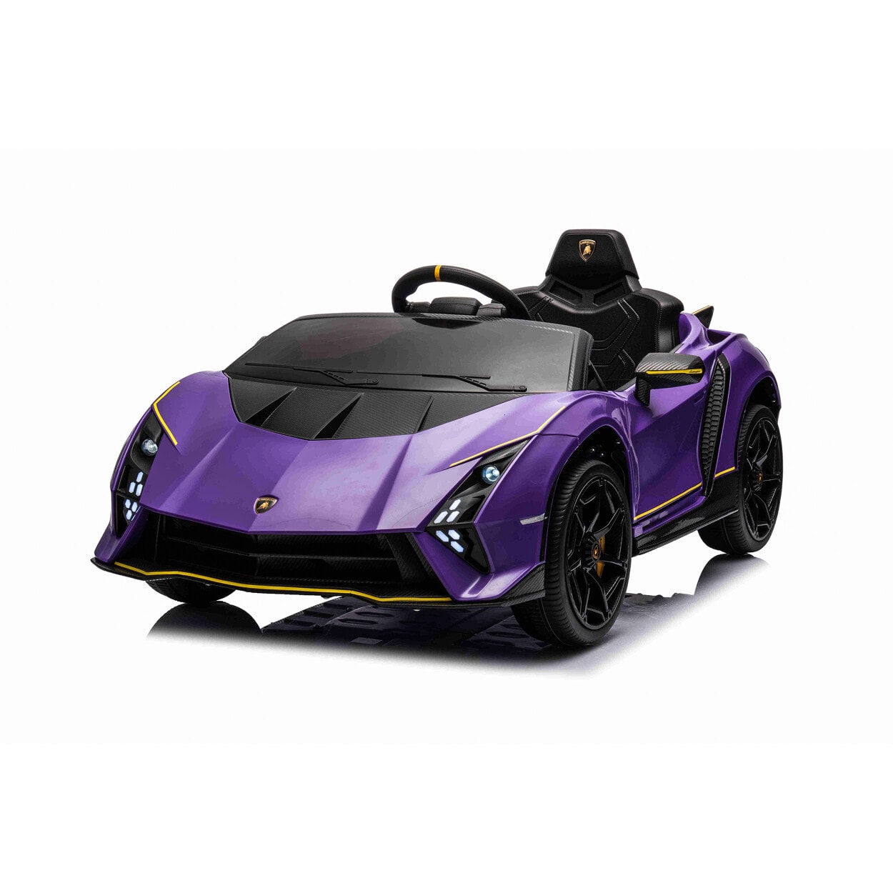Nordic Play Lamborghini Autentica elbil med EVA hjul 4 x 10,8V motor