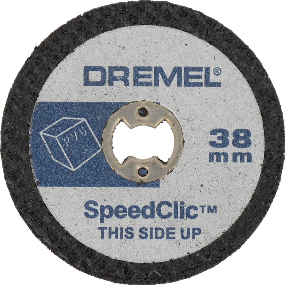 Dremel skæreskive plastik 38 mm. 5 stk.pak skæreskiver / SpeedClic