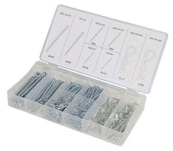 Germ sortimentsæske med splitter 260 stk.