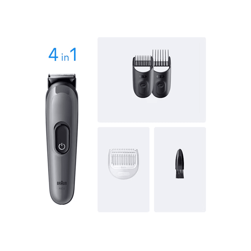 Braun AIO3500 all-in-one hårtrimmer