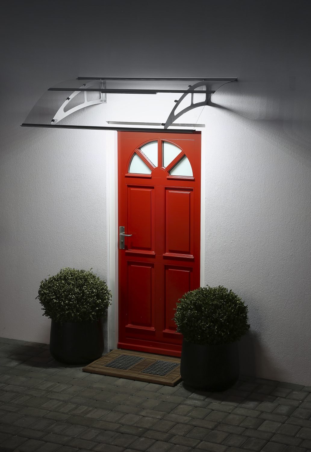 Superroof Berlin 1500 udhæng sølv med LED500 lys