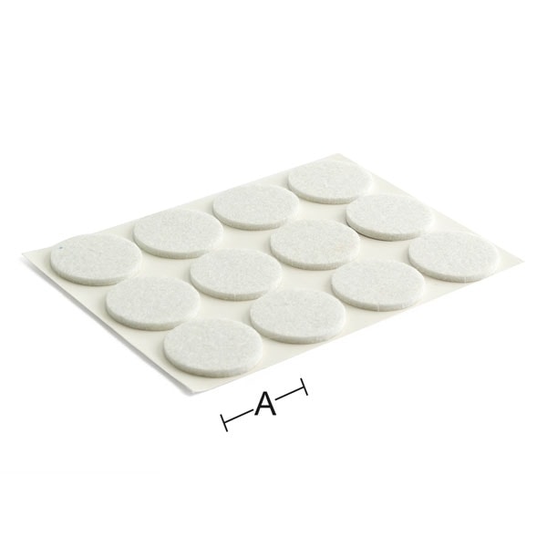 Habo filtknopper selvklæbende 20 mm