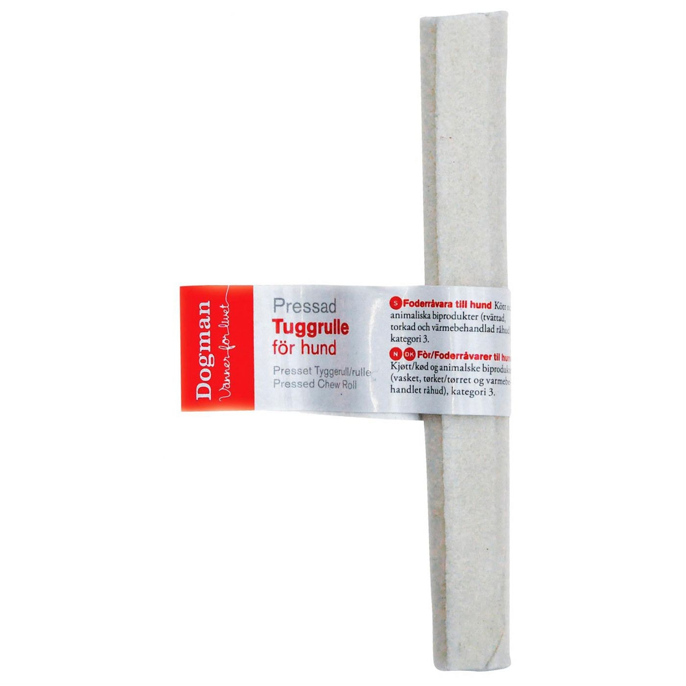 Tyggerulle Hvid Ca 12,5 Cm