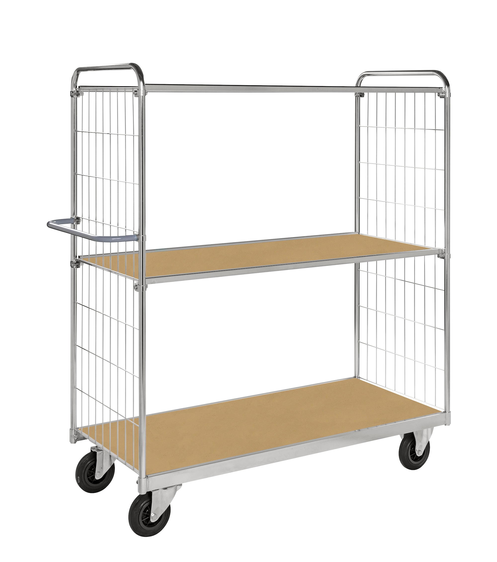 Kongamek elektrogalvaniseret ESD hyldevogn 9000-serien KM9000-3XL-ESDB