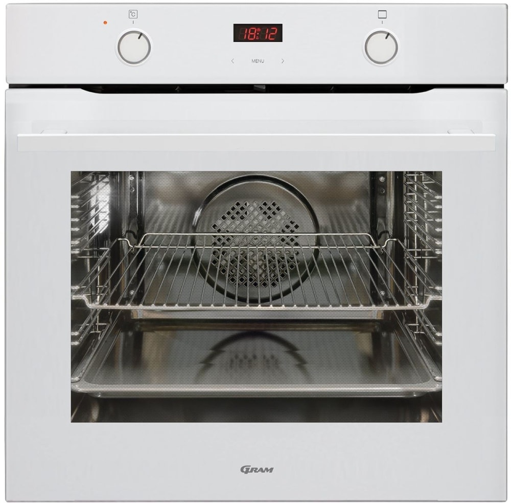 Gram IO 20642-92 multifunktionsovn til indbygning hvid 77L