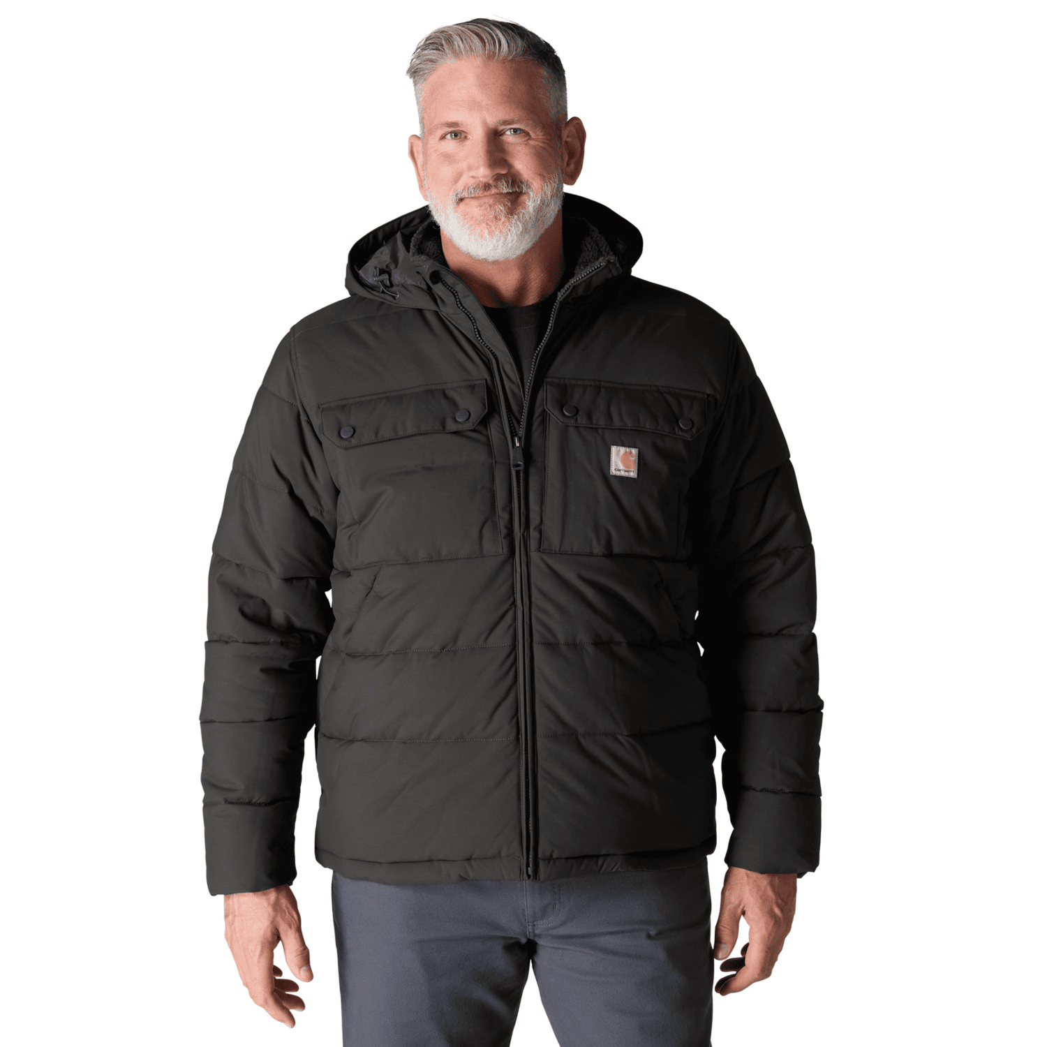 Carhartt Montana Loose Fit Insulated Jacket Men Black 2XL
