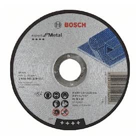 Bosch skæreskive lige Ø125 x 1,6 mm til metal