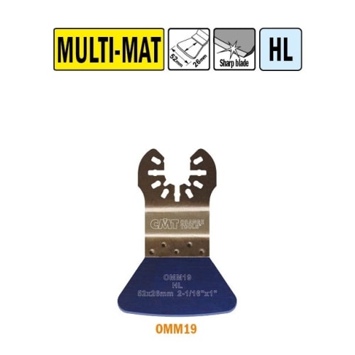 CMT Multicut HL stiv skraber til forsk. materialer 52 mm 5 stk.