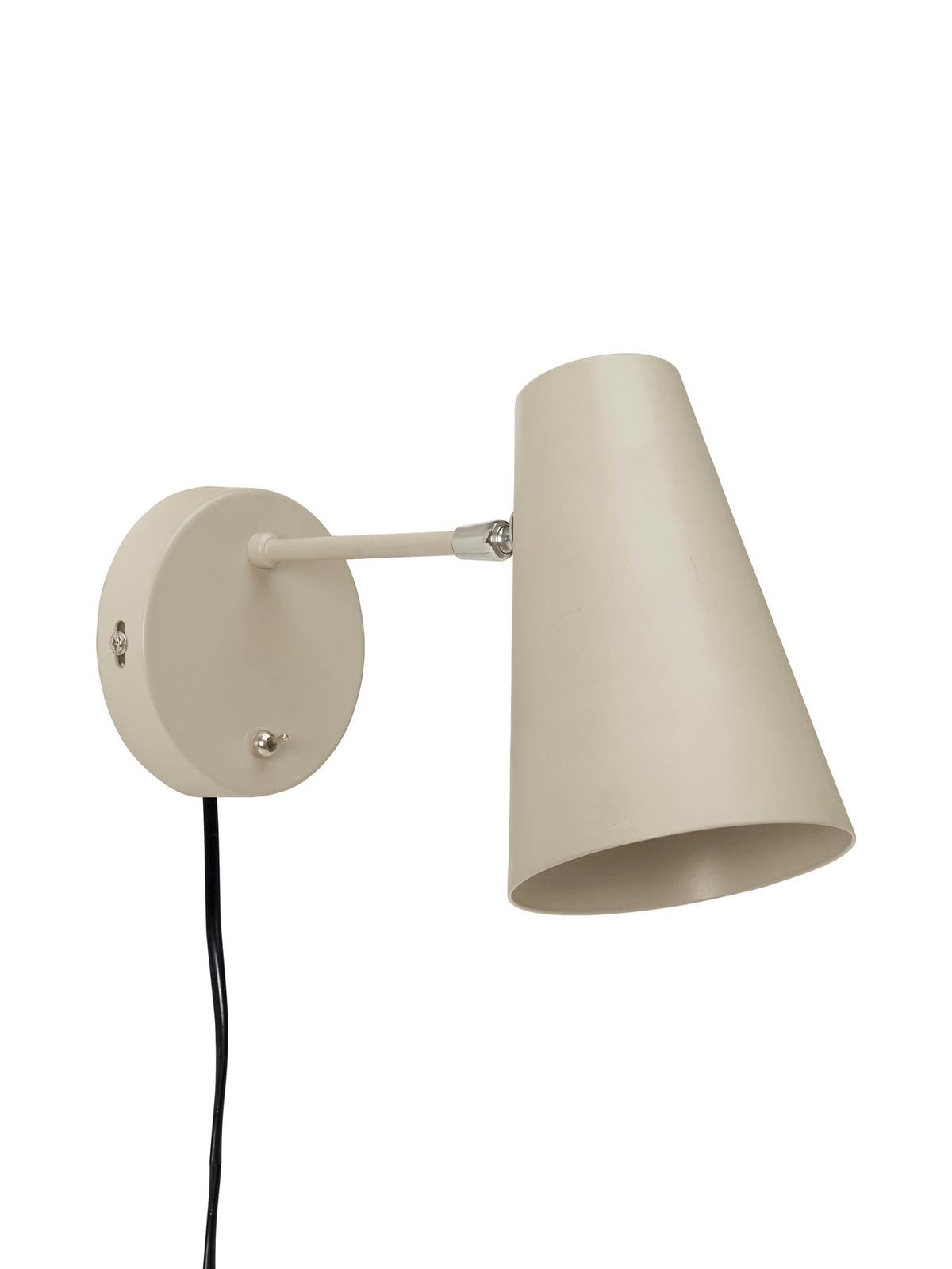 PR Home Cornet væglampe i beige 26 cm