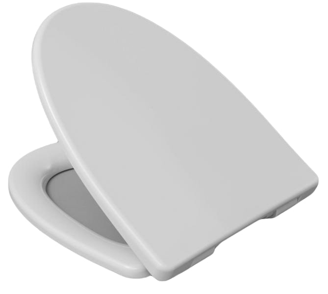 Nortiq iSeat toiletsæde sort med soft close og take off 42,6 x 36,1 cm