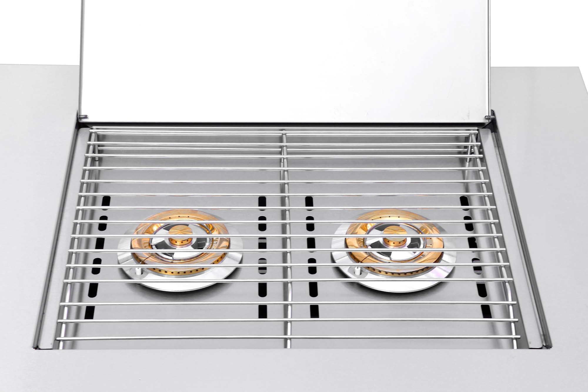 Myoutdoorkitchen Inox Range Modul med sidebrænder