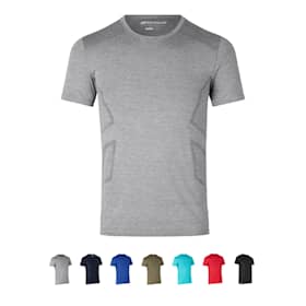 Geyser t-shirt sømløs sort str. L