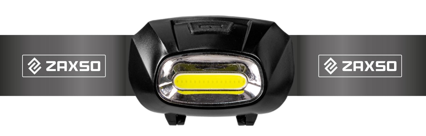 Zaxso HH3 pandelampe 215 lumen inkl. 3 x LR03